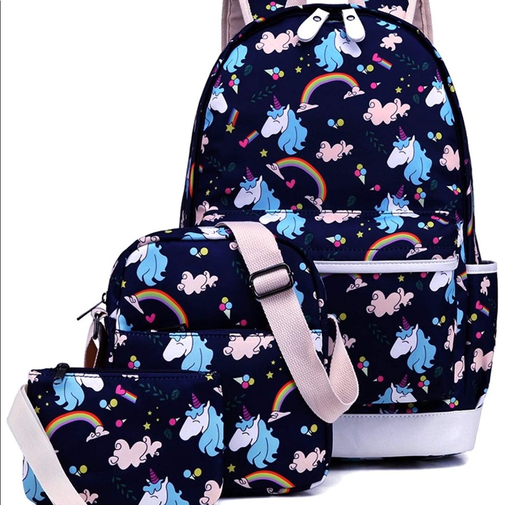 3 in 1 school Backpack